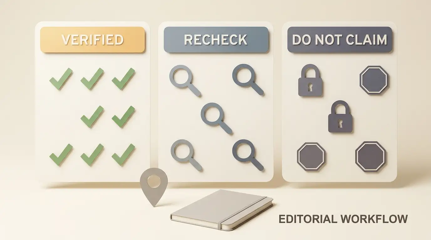 BeonBet UK decision checklist separating verified facts from recheck and do-not-claim items